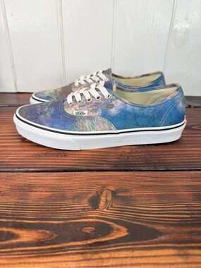 MoMA x Vans Authentic Claude Monet Water Lilies Sneakers Women’s 9.5